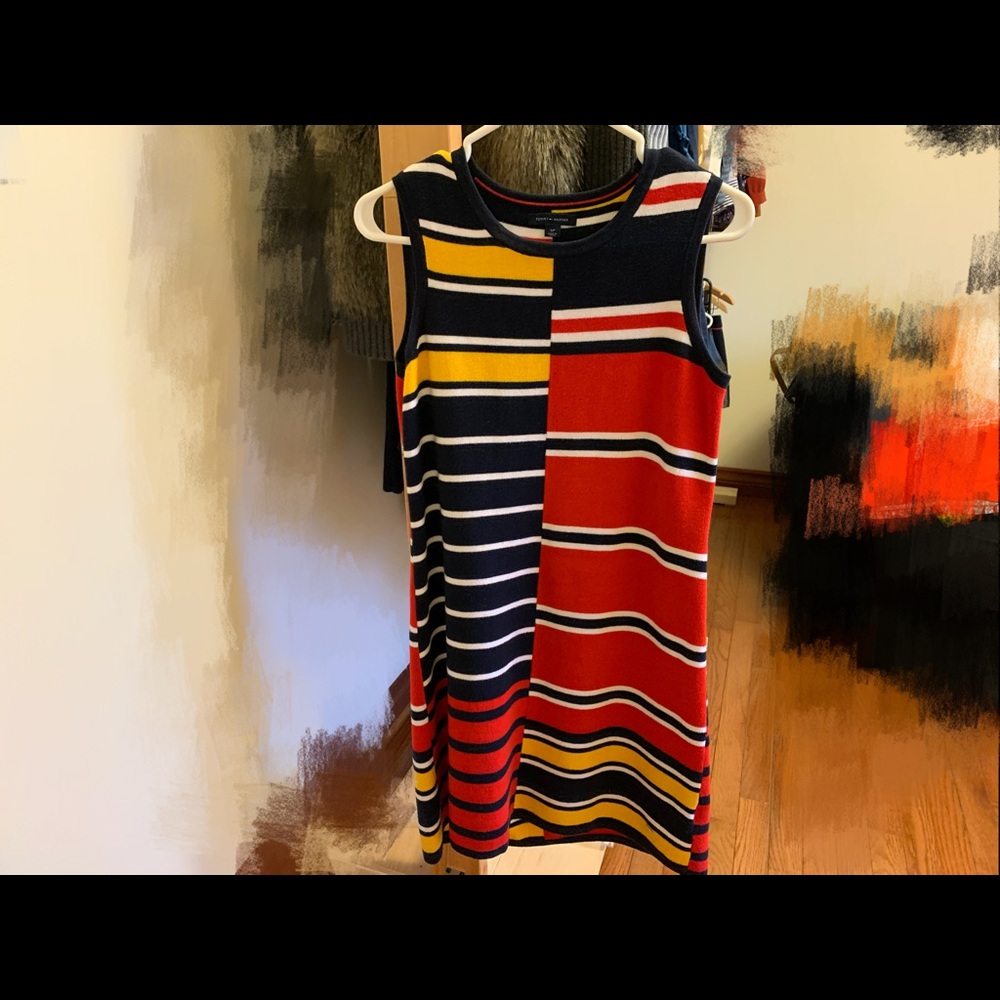 Tommy Hilfiger Sleeveless striped dress